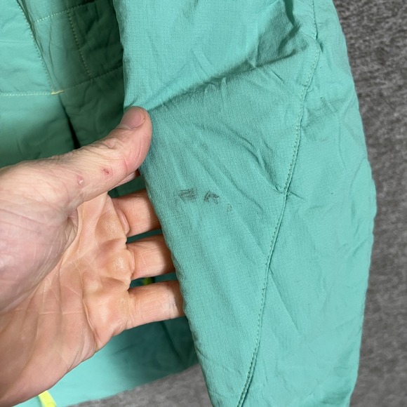 Patagonia Nano Air Puff Jacket Womens Small Green Insulated Full Zip Lightweight - Picture 2 of 10